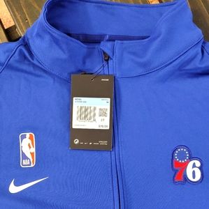 Nike Men's Philadelphia 76ers Dri-FIT Half-Zip